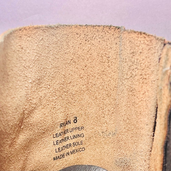 Freebird Boots - Rylan - Cognac Multi - Size 8 - Tall Lace Up Leather Boots - Picture 9 of 16